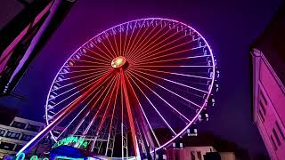 Kipp EUROPARAD allerheiligenkirmes riesenrad giantwheel lichtshow lichterwelt lightshow fair [upl. by Yuh]