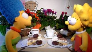 Homers Lebkuchen Sahnetorte mit Pistazien [upl. by Ylra]