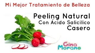 Peeling Natural Con Ácido Salicílico Casero [upl. by Ermin]