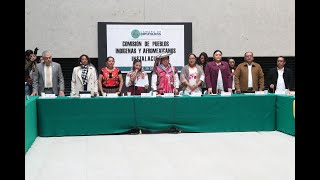 Reunión de Instalación de la Comisión de Pueblos Indígenas y Afromexicanos [upl. by Akcimat999]