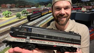 Lionel Reading and Northern F Units [upl. by Brenden]