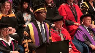 UAL Graduation Ceremonies 2024 Wimbledon College of Arts  16 July 10am [upl. by Towers]