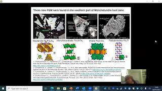 TL Grokhovskaya Platinumgroup minerals from the Loipishnyun PGE deposit of the Monchetundra [upl. by Francklyn27]