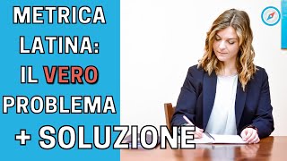 Metrica latina il VERO problema di leggere in metrica e la SOLUZIONE [upl. by Lovering]