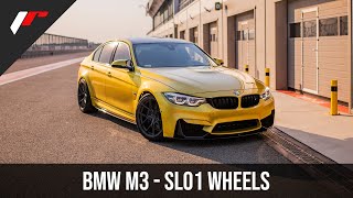 JRWheels Super Light Series SL01  BMW M3 [upl. by Mellisent]