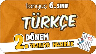 6Sınıf Türkçe 2Dönem 2Yazılıya Hazırlık 📑 2024 [upl. by Brace]