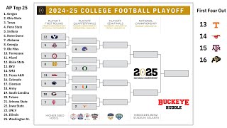 College Football Playoff Rankings LIVE Another Big Shakeup After A Week Of Upsets [upl. by Astraea]