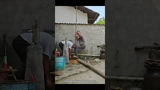 Rural Water Well Drilling Technique [upl. by Hubie]