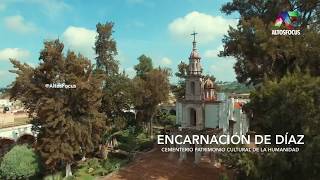 Cementerio de Encarnación de Díaz Patrimonio de la Humanidad Altos de Jalisco AltosFocus [upl. by Trudnak]