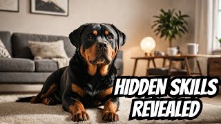 You Wont Believe the Hidden Talents of Rottweilers [upl. by Harelda]