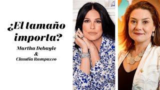 ¿El tamaño importa  Martha Debayle amp Claudia Rampazzo  En Cabina [upl. by Sanfourd]