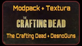 MinecraftMOD Crafting Dead amp DesnoGuns  Textura 0111 Pocket Edition [upl. by Komsa]