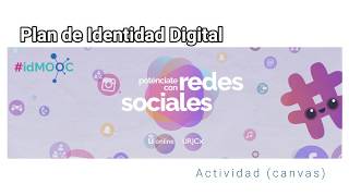 Creando nuestro Plan de Identidad Digital canvas [upl. by Karlens]