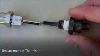 Pentair Mastertemp 400 Replacement of Thermistor [upl. by Semela]