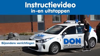 Instructievideo  In en uitstappen  DON Opleidingen [upl. by Arabeila]