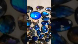 Labradorite Crystal😱😱 labradorite crystals gems stone piece gemstone [upl. by Ahsineb]