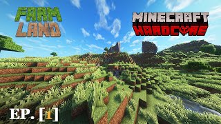 farmland Minecraft Hardcore Episode 1 [upl. by Sitruc896]