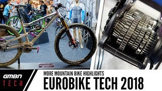 The Future Of Mountain Bike Tech At Eurobike 2018 [upl. by Secnarfyram667]