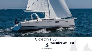 Brand New 2024 Beneteau Oceanis 381 Walkthrough  Retail 395440 [upl. by Goodyear]