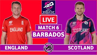 ICC T20 World Cup Live Scotland vs England Live Scores  SCO vs ENG Live Scores amp Commentary [upl. by Spiegleman]