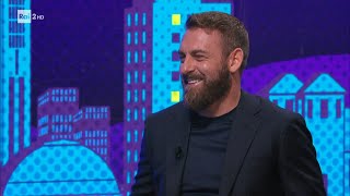 Intervista a Daniele De Rossi  Stasera cè Cattelan su RaiDue 29092022 [upl. by Tegdig524]