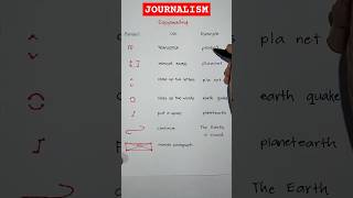 Copyreading Symbols ✍️🇵🇭HSimpleDrafts education journalism press writing shorts subscribe [upl. by Youngran]