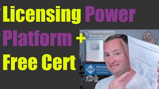 Free Certification  Power Platform Licensing Explained [upl. by Prudy350]