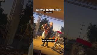 Free Fall Outdoor Concert Series in Grapevine Texas  Grapevine Main LIVE [upl. by Justinian]