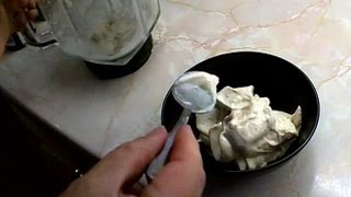 How to Make Ice Cream ultra low fat Simple and Quick HCLF [upl. by Alahs]