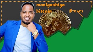 Maalgashiga bitcoin iyo cryptocurrency somali [upl. by Aratak]