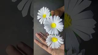 How to make paper flowers 💐  Easy and beautiful paper flower 💐 making idea [upl. by Adihsaar]