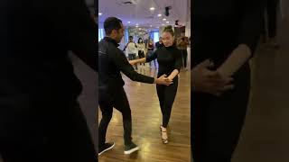 Intermediate Bachata Class Demo Demetrio amp Nicole  Bachata Dance Academy shorts [upl. by Wehttan193]