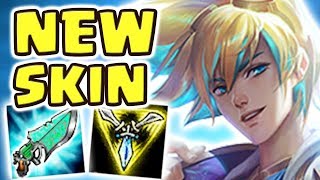 NEW STAR GUARDIAN EZREAL JUNGLE SPOTLIGHT  THE CUTEST GIRL  GUNBLADE DAMAGE IS INSANE  Nightblue3 [upl. by Eenram487]