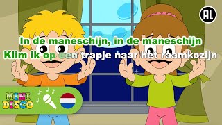 IN DE MANESCHIJN  Kinderliedjes  Karaoke  Minidisco [upl. by Ardelis303]