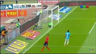 Gol de Emiliano Rigoni  Belgrano Cba 0 x 1 Independiente  Fecha 1  Liga Argentina [upl. by Tletski]