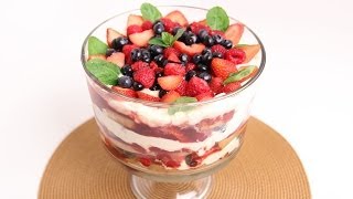 Berry Trifle Recipe  Laura Vitale  Laura in the Kitchen Episode 762 [upl. by Paulina800]