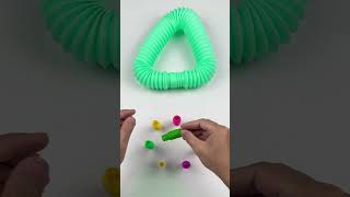 POP ODDASMR change colors🟢 colors diy satisfyingvideos relaxing creative oddasmr insideout [upl. by Marentic]