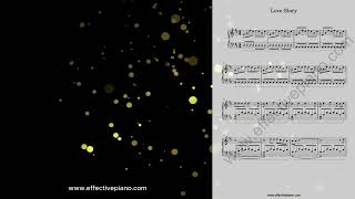 Love Story  Taylor Swift  Sheet Music [upl. by Ahsiuq]