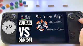 Vulkan vs OpenGL  Gamescope test on Steam Deck  shocking difference  How to use Vulkan Steam Deck [upl. by Nnylkoorb]