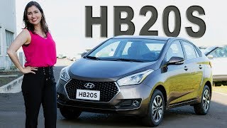 Hyundai HB20S 2019 16 Automático em Detalhes com Giu Brandão [upl. by Bander626]