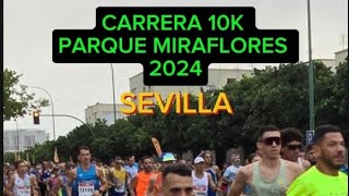 CARRERA 10K PARQUE DE MIRAFLORES SEVILLA [upl. by Alaik]