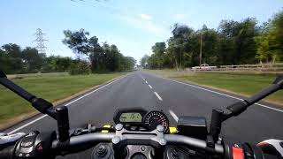 Yamaha FZ1N 2009 TOP SPEED  RIDE 4 [upl. by Rabma]