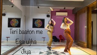 Teri baaton mein aisa uljha jiya dance cover  easy dance steps wedding dance roshni v choreography [upl. by Rubens584]