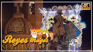 CABALGATA REYES MAGOS  Sevilla 2024 [upl. by Cohleen609]