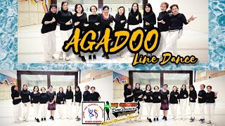 AGADOO LINE DANCE  linedance2023 linedancer linedanceindonesia mjlinedancebpn [upl. by Ykcaj]