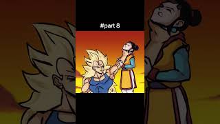 Vegeta vs Goku Saiyan 💀 animation edit anime shorts [upl. by Zohara36]