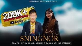 SNINGNOR ༼སྙིང་ནོར།༽ NEW LADAKHI SONG NYIMA LHAKPA amp PADMA DOLKAR 2019 [upl. by Katuscha890]