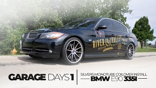 Garage Days  Silvers Coilover Install On a Bmw E90 335i [upl. by Reitman536]