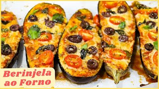 BERINJELA AO FORNO l RECEITAS DE DANIEL GOMEZ [upl. by Utimer]