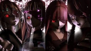 【MMD Cup15】Parasite Band Edition 【UtsuP】【Las 4 Hermanas Tsujigiri】 Sub españolRomajiMP3 [upl. by Buschi]